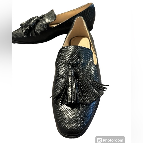 Zara Tasso Croc Black Tasseled
Loafers Women’s Size 4.5 - Picture 4 of 12
